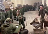 This image captured from the Center for Strategic Communication and Information Security of Ukraine shows soldiers appearing to be North Koreans at a military base in Russia. [YONHAP]