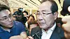 Yoon Dong-han, chairman of Kolmar Holdings and founder of Kolmar Korea, is seen at a press conference on Aug. 11, 2024. [JOONGANG ILBO]