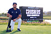Bryson DeChambeau celebrates after winning LIV Golf Korea at Jack Nicklaus Golf Club Korea in Incheon on May 4. [YONHAP]