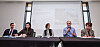 Yohann Le Tallec, French cultural attaché, second from right, speaks during a press conference at the French Embassy in Korea in central Seoul on Feb. 6. [NEWS1]