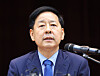 Finance Minister nominee Koo Yun-cheol speaks to reporters in a press conference held shortly after his nomination was announced by the presidential office on June 29. [YONHAP]