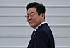 President Lee Jae Myung heads home from John F. Kennedy International Airport in New York on Sept. 25. [JOINT PRESS CORPS]
