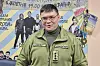 Dmytro Kim, a 46-year-old retired Ukrainian Army colonel who recently served on the frontlines, speaks in an interview with the JoongAng Ilbo on May 17 in Kyiv, Ukraine. [JOONGANG ILBO]