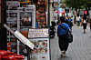 Restaurants and cafes are seen on a street in downtwon Seoul on June 29. [YONHAP]