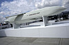 The Storm Shadow cruise missile is on display during the Paris Air Show in Le Bourget, north of Paris, France, on June 19, 2023. [AP/YONHAP]