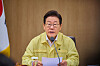 President Lee Jae Myung presides over a Cabinet meeting at the presidential office in Yongsan, central Seoul, on Aug. 18. [PRESIDENTIAL OFFICE]