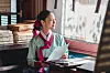 Seong Deok-im, who later becomes the noble consort Uibin Seong, in ″The Red Sleeve,″ played by actor Lee Se-young. [MBC]