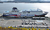 The passenger ferry Queen Jenuvia II is seen docked at a port in Mokpo, South Jeolla, on Nov. 20. [YONHAP]
