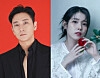 Actors Ju Ji-hoon and IU [SEOUL DRAMA AWARDS]