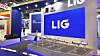 LIG Nex1's booth at the Doha International Maritime Defence Exhibition & Conference 2026 in Qatar, is seen in this photo provided by the company on Jan. 20. [YONHAP]