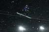 Choi Ga-on competes during the women's snowboarding halfpipe finals at the 2026 Winter Olympics, in Livigno, Italy, Feb. 12. [AP/YONHAP]