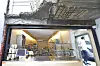 Inside the Subjective Cafe, which has exposed concrete ceilings and walls [PARK SANG-MOON]