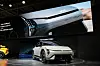 A Kia EV4 GT-Line is displayed during the New York International Auto Show Press Preview in New York City, U.S., April 16, 2025. [REUTERS/YONHAP]