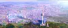A view of Seoul as portrayed in Netflix's ″KPop Demon Hunters″ with Namsan Seoul Tower at the bottom of the image [NETFLIX]