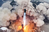 SpaceX launches its fourth flight test of the Starship from Launch Complex 1 at Starbase in Boca Chica, Texas, in June. [YONHAP]