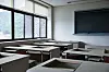 Stock photo of an empty classroom unrelated to the story [GETTY IMAGES BANK]