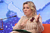 Russian Foreign Ministry Spokesperson Maria Zakharova is seen in this file photo provided by Russia's TASS agency [TASS/YONHAP]