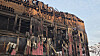 The E-Land Fashion logistics center in Cheonan, South Chungcheong, is seen on Nov. 16, after a major blaze broke out on Nov. 15 . [NEWS1]