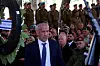 Israeli Security Agency, or Shin Bet, director Ronen Bar attends a memorial ceremony in connection with the Hamas attack on Oct. 7, 2023 that sparked the war in Gaza, at the Mount Herzl military cemetery in Jerusalem, Oct. 27, 2024. [POOL/YONHAP]