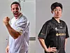 Footballers Rio Ferdinand, left, and Park Ji-sung, set to take part in the 2025 Nexon Icons Match football game, which takes place on Sept. 13 and 14 at the Seoul World Cup Stadium in western Seoul [NEXON]