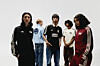 Models wear pieces from the Oasis and Adidas Originals collaboration. [OASIS FAN STORE]