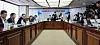 Lee Dong-geun, vice chairman of the Korea Enterprises Federation, answers questions from reporters after delivering a joint statement with industry associations calling for a halt to the revision of the so-called Yellow Envelope Act at the federation’s headquarters in Mapo District, western Seoul, on July 30. [NEWS1]
