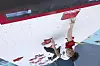 Indonesia's Vedrid Leonardo, competes in the men's speed qualification elimination heats at the Paris Olympics in Le Bourget, France on Tuesday. [AP/YONHAP]