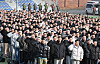 Recruits salute during an enlistment ceremony at the Korea Army Training Center in Nonsan, South Chungcheong, on Jan. 6. Image is not related to the article. [NEWS1]