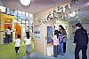 Children and parents play at a city-run kids cafe in Daebang-dong, Dongjak District, southern Seoul, on May 2. [PARK SANG-MOON]