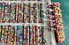 A ship is seen at the container terminal of the port in Qingdao, in China'ss eastern Shandong province on Oct. 9, 2025. [AFP/YONHAP]