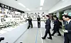 South Jeolla Gov. Kim Yung-rok, along with other officials, pays his respects at the memorial altar set up at the Muan Airport on April 5. [NEWS1]