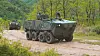 Hyundai Rotem's K808 Baekho wheeled armored vehicle [YONHAP]