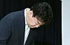 Celebrity chef Paik Jong-won and founder of Theborn Korea bows his head down with an apology to the company shareholders on March 28 in southern Seoul. [NEWS1]