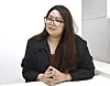 Soe Thinzar Khin, a sophomore at Sookmyung Women's University's Division of Global Convergence, speaks during an interview with the Korea JoongAng Daily on March 12. [PARK SANG-MOON]