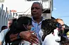 Relatives comfort each other at the National Institute of Forensic Sciences, following the collapse of the Jet Set nightclub, in Santo Domingo, Dominican Republic on April 9. [REUTERS/YONHAP]