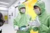 Minister of Science and ICT Bae Kyung-hoon tours a semiconductor research facility at Seoul National University on Aug. 13. [NEWS1]