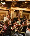 Violinist Hannah Cho performs at the Musikverein in Vienna, Austria, in this photo from the Vienna Philharmonic’s Instagram. [SCREEN CAPTURE]