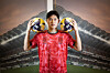 Ulsan HD midfielder Lee Dong-gyeong poses for a photo after an interview with the JoongAng Ilbo in Yeouido, western Seoul, on Dec. 30, 2025. [JUN MIN-KYU]