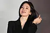 Actor Song Hye-kyo attends the press conference for ″Dark Nuns″ on Dec. 16 held at CGV Yongsan in central Seoul. [YONHAP]