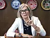 Italian Ambassador to Korea Emilia Gatto speaks with the Korea JoongAng Daily at the Cornerstone in Gangnam District, southern Seoul, on Nov. 5. [PARK SANG-MOON]
