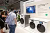 Samsung Electronics' ″Bespoke AI Laundry Combo″ appliance, which washes and dries clothes, was shown at IFA 2024 in Berlin, Germany, that ran from Sept. 6 to Sept. 10. [SAMSUNG ELECTRONICS]