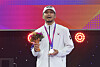 Korea's Kim Hong-yul, better known as ″Hong 10,″ takes silver in the men's breaking competition on Saturday, winning the country's sole medal at the sport's Asian Games debut in Hangzhou, China. [YONHAP]