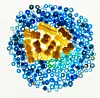Assorted glass beads from Tomb No. 3 at the Royal Tombs in Gongju, South Chungcheong [KOREA HERITAGE SERVICE]
