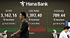A screen in Hana Bank's trading room in central Seoul shows the Kospi opening on Sept. 2. [NEWS1]