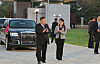 North Korean leader Kim Jong-un, left, and his daughter are seen at the Central Cadres Training School of the Workers' Party of Korea in Pyongyang on Oct. 11, 2024, in this photo released by the North's state-run Rodong Sinmun. [NEWS1]