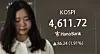 The Kospi is seen at 4,611.72 points on an electric board in Hana Bank's trading room in Jung District, central Seoul, on Jan. 7, surpassing the 4,600-mark for the first time. [YONHAP]