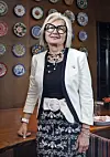 Italian Ambassador to Korea Emilia Gatto poses for a picture during an interview with the Korea JoongAng Daily on Nov. 5. [PARK SANG-MOON]