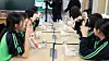 Students have sandwiches and juice for lunch instead of proper meals in Gwangju on Friday after a strike of a labor union representing irregular workers, including those who handle meals at schools. [NEWS1]