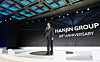 Hanjin Group Chairman Walter Cho speaks about the group’s future vision during an event celebrating the group’s 80th anniversary at Grand Hyatt Seoul on Oct. 23. [HANJIN GROUP]