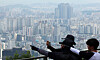 The photo shows apartment buildings in Seoul as seen from Mount Namsan on July 24. [NEWS1]